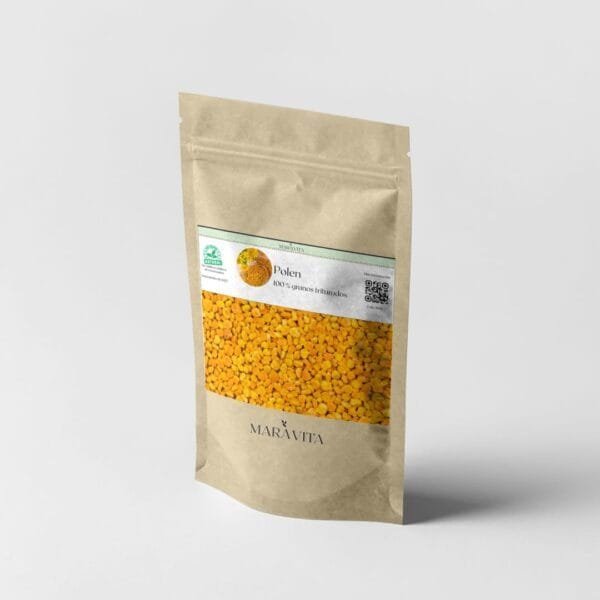 Polen triturado para infusión o preparaciones