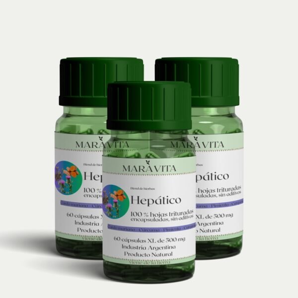 [Promo x 3 - Envío Gratis] - Blend Hepático en Cápsulas